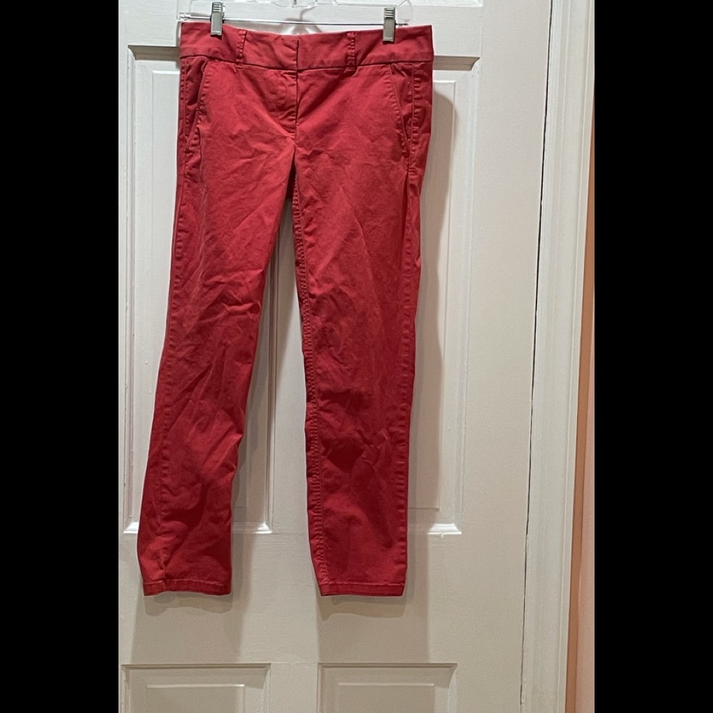LOFT Red Pants